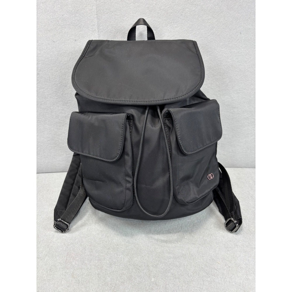 CALIA by Carrie Underwood Black Backpack workout gym gear pockets‎ drawstring